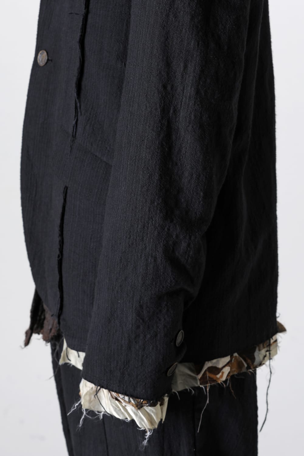 Hand Dyed Rawing Tailored Blazer