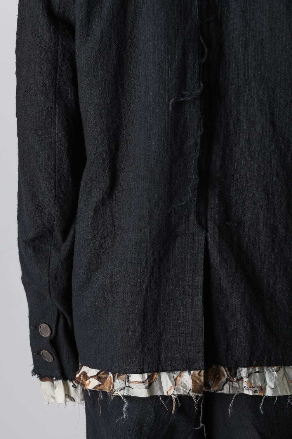 Hand Dyed Rawing Tailored Blazer