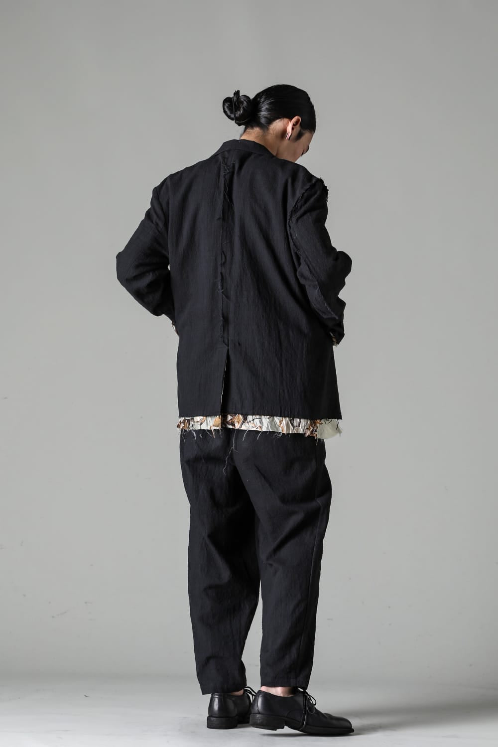 Hand Dyed Rawing Tailored Blazer