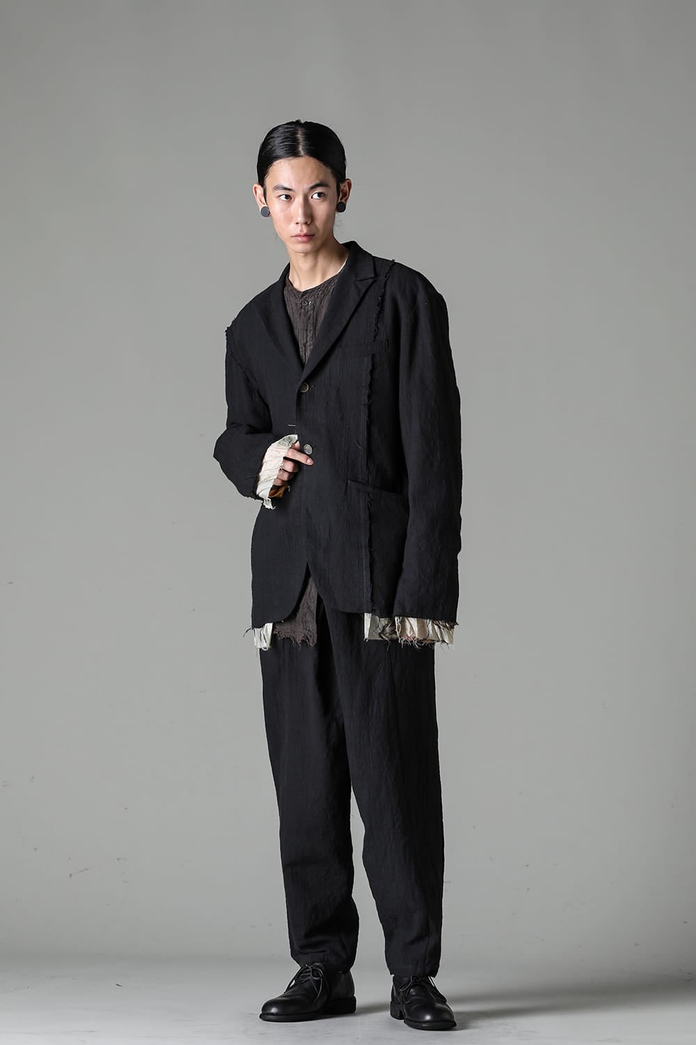 Hand Dyed Rawing Tailored Blazer