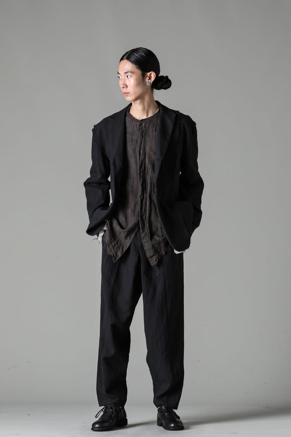 Hand Dyed Rawing Tailored Blazer