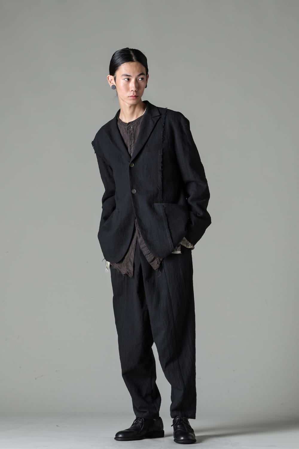 Hand Dyed Low Crotch Trouser