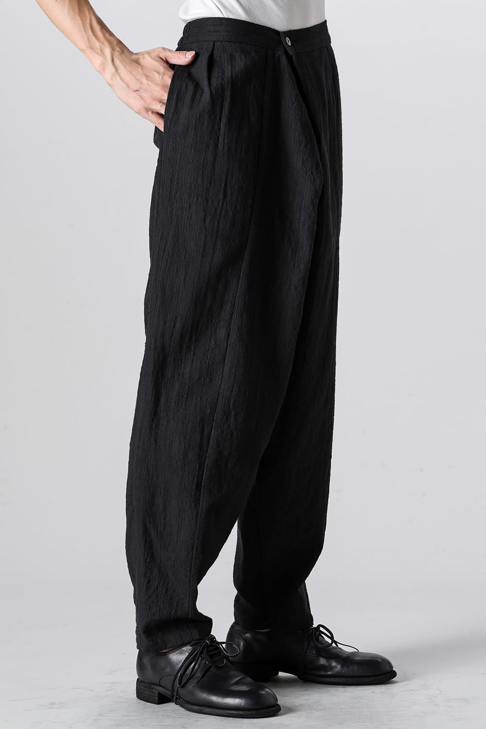 Hand Dyed Low Crotch Trouser