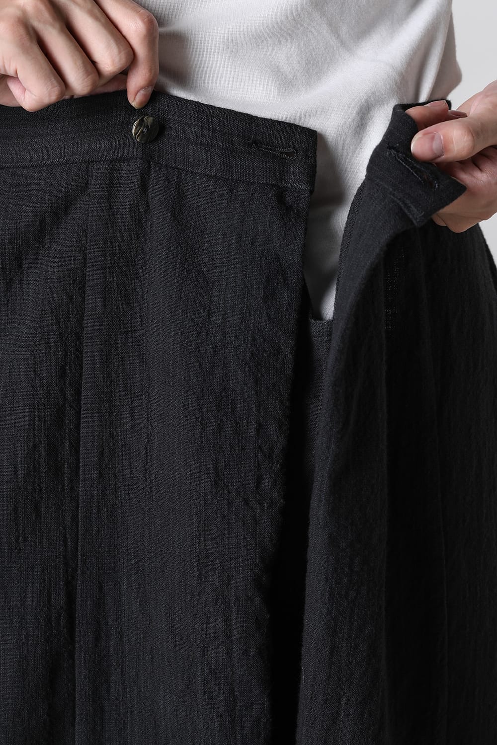 Hand Dyed Low Crotch Trouser