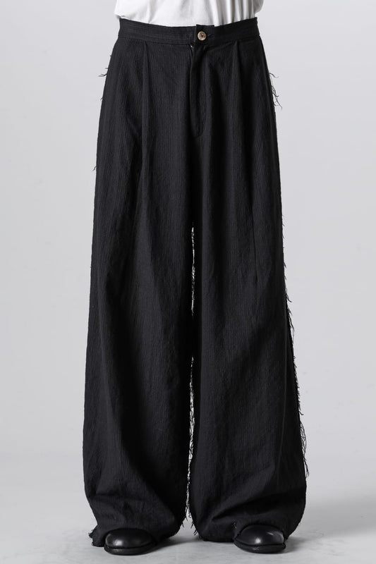 Hand Dyed Rawing Wide Legs Trouser