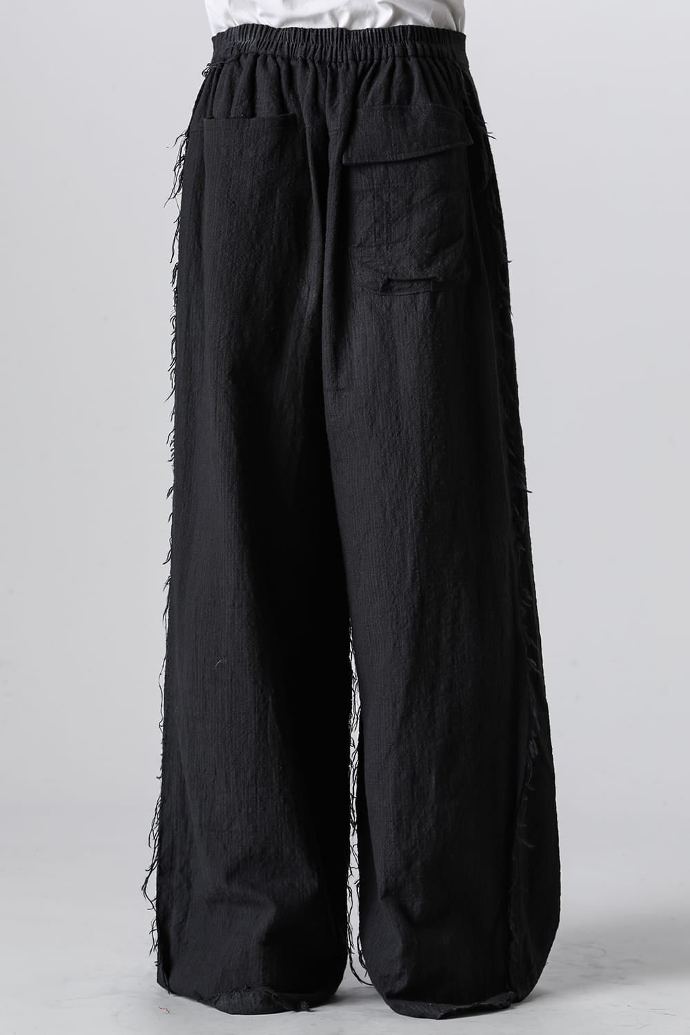 Hand Dyed Rawing Wide Legs Trouser