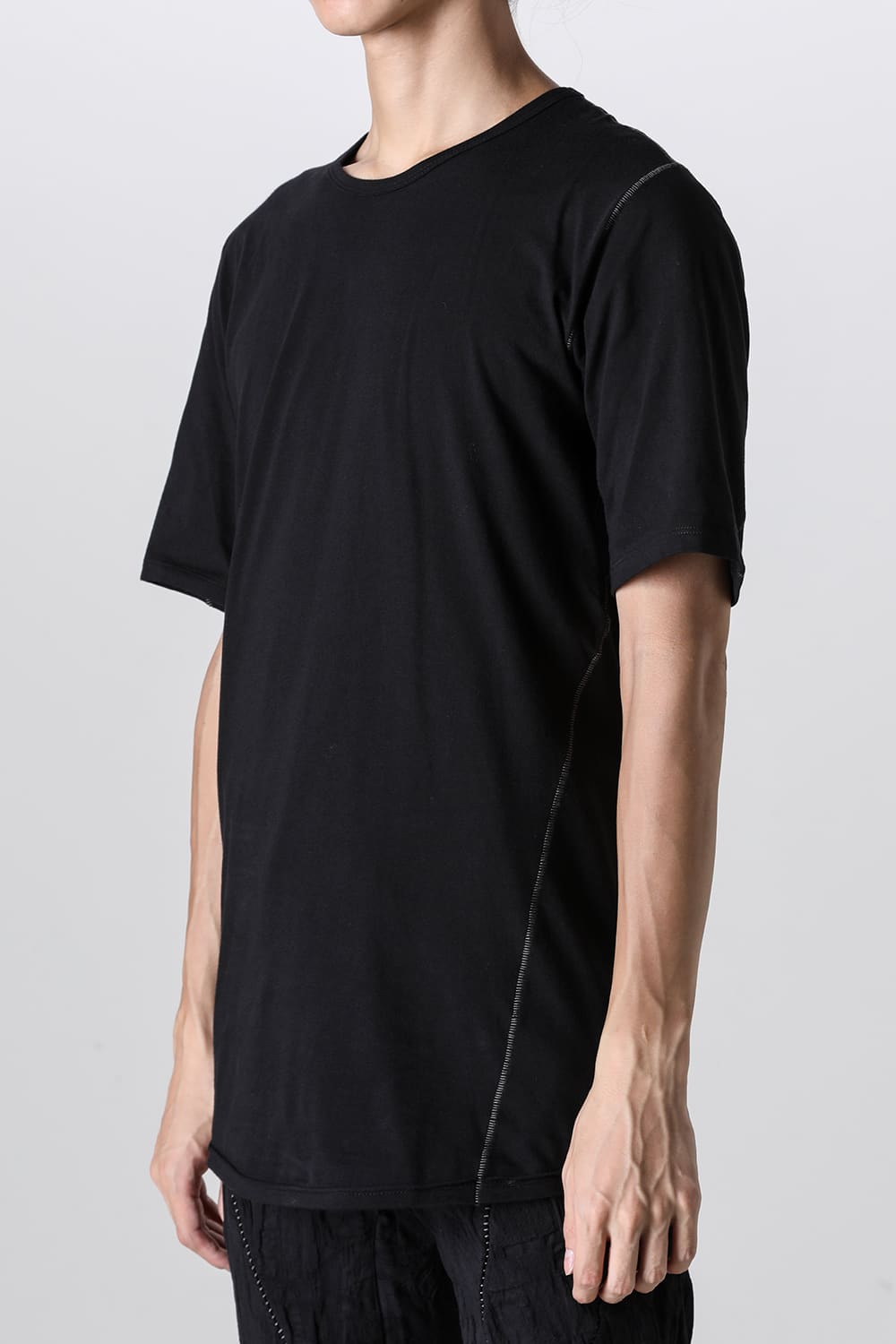 30/- Soft Cotton Jersey Short Sleeve T-Shirt Black