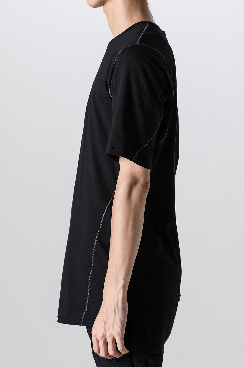 30/- Soft Cotton Jersey Short Sleeve T-Shirt Black