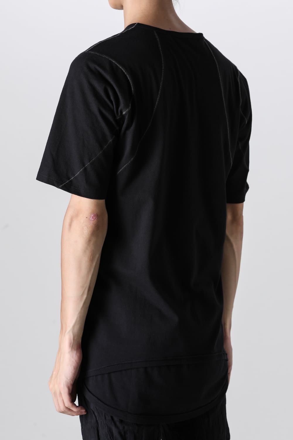 30/- Soft Cotton Jersey Short Sleeve T-Shirt Black