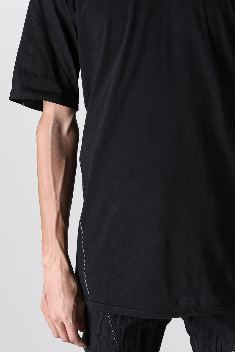 30/- Soft Cotton Jersey Short Sleeve T-Shirt Black