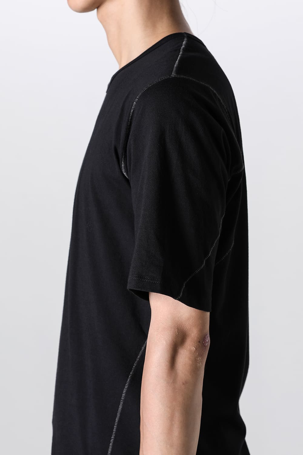 30/- Soft Cotton Jersey Short Sleeve T-Shirt Black