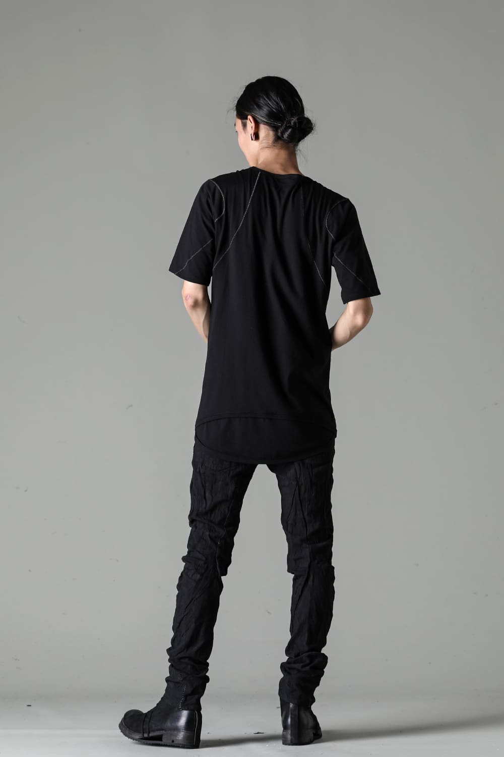 30/- Soft Cotton Jersey Short Sleeve T-Shirt Black