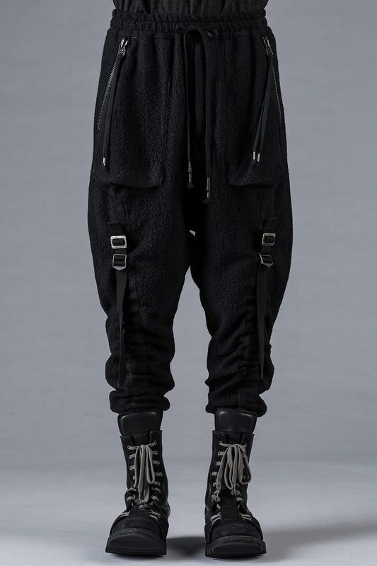 Dimple W×L×C Belt Adjust Wide Jog Pants