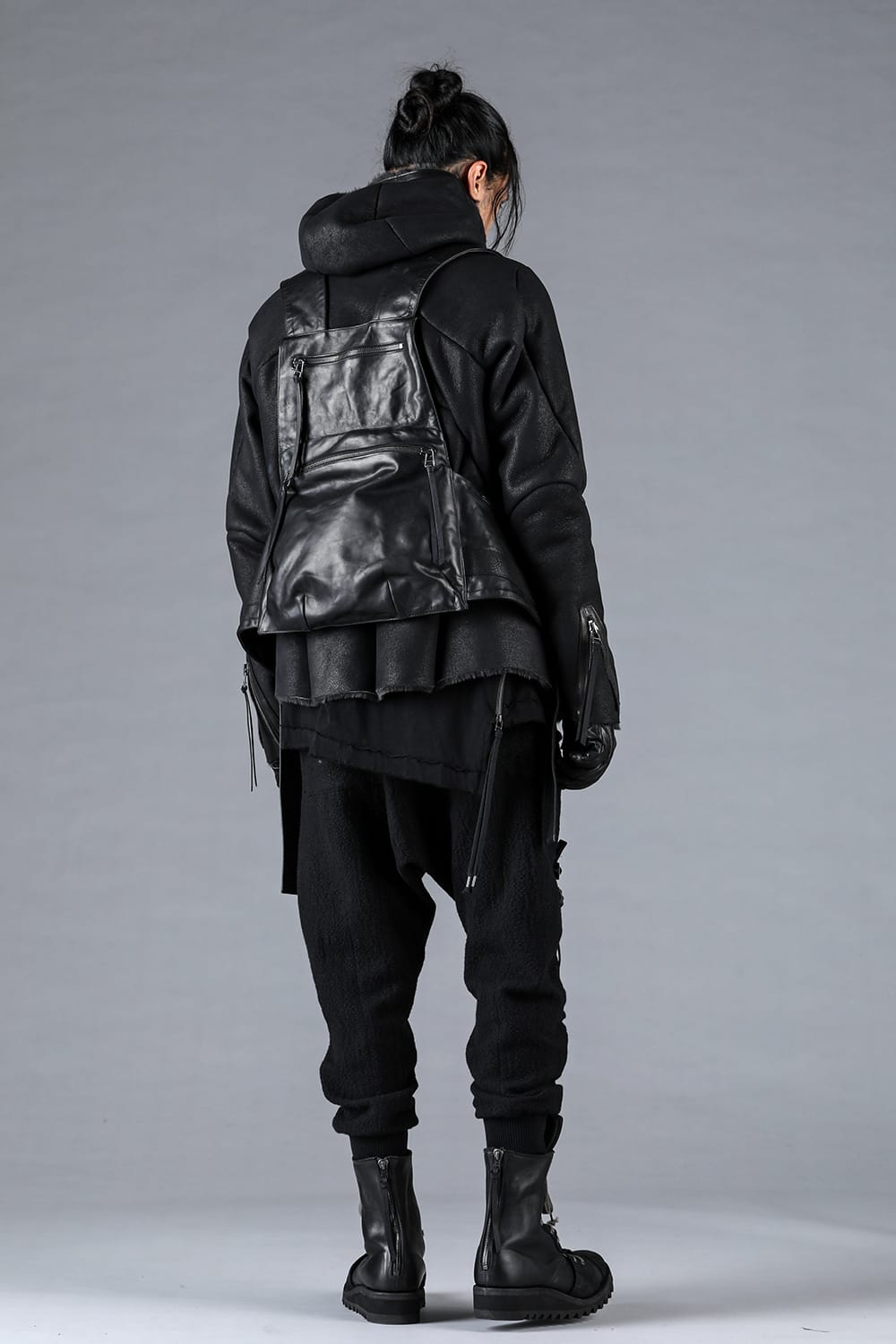 Dimple W×L×C Belt Adjust Wide Jog Pants