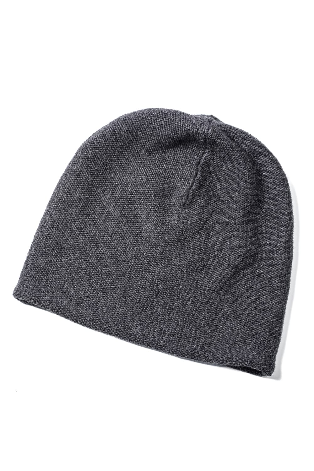 Knit cap cotton / cashmere Charcoal