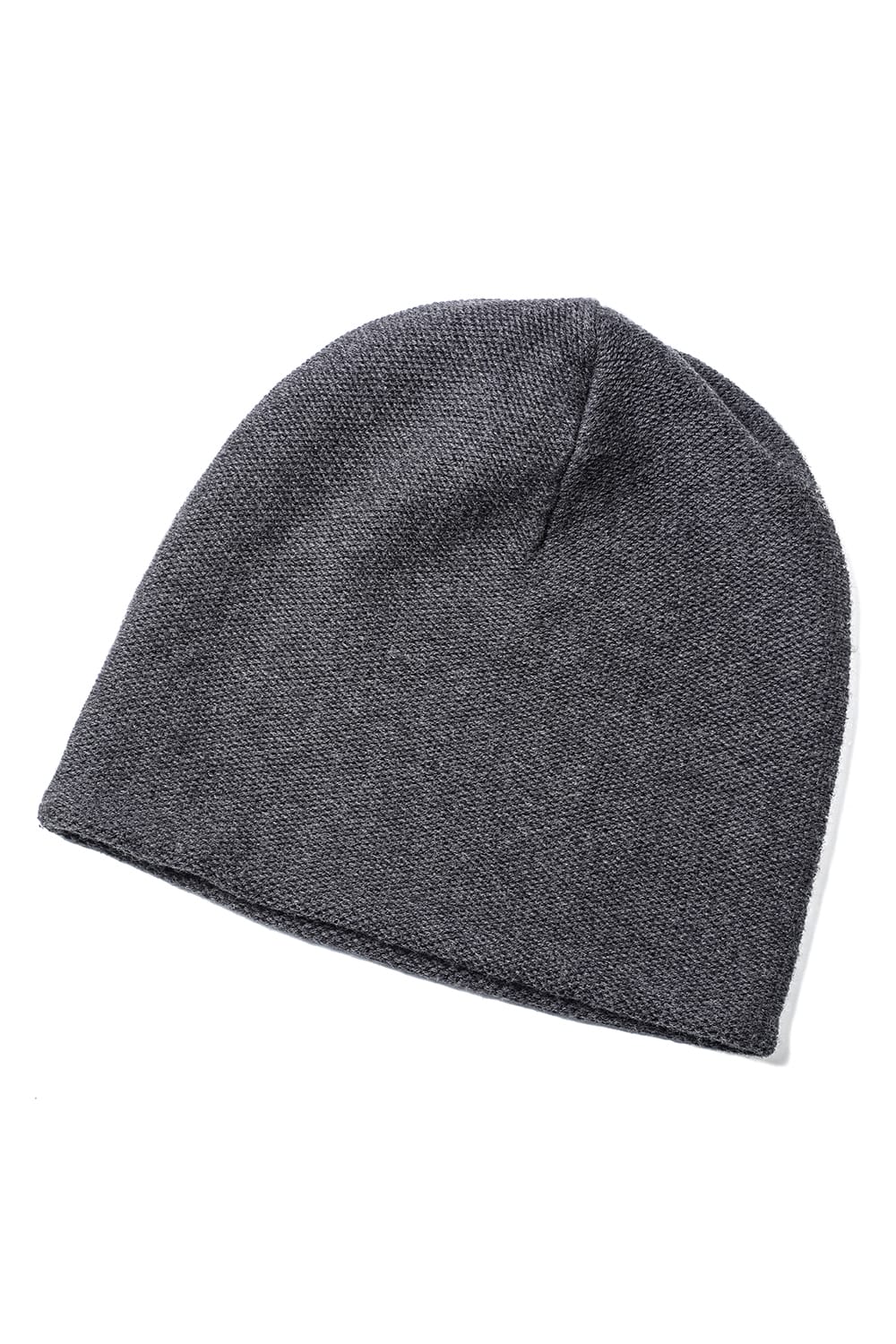 Knit cap cotton / cashmere Charcoal