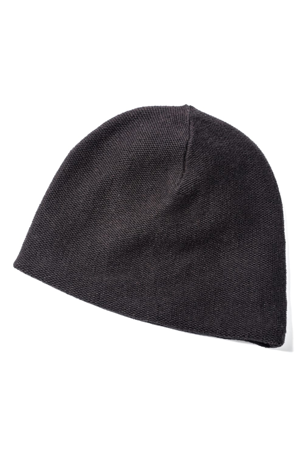 Knit cap cotton / cashmere Chocolate