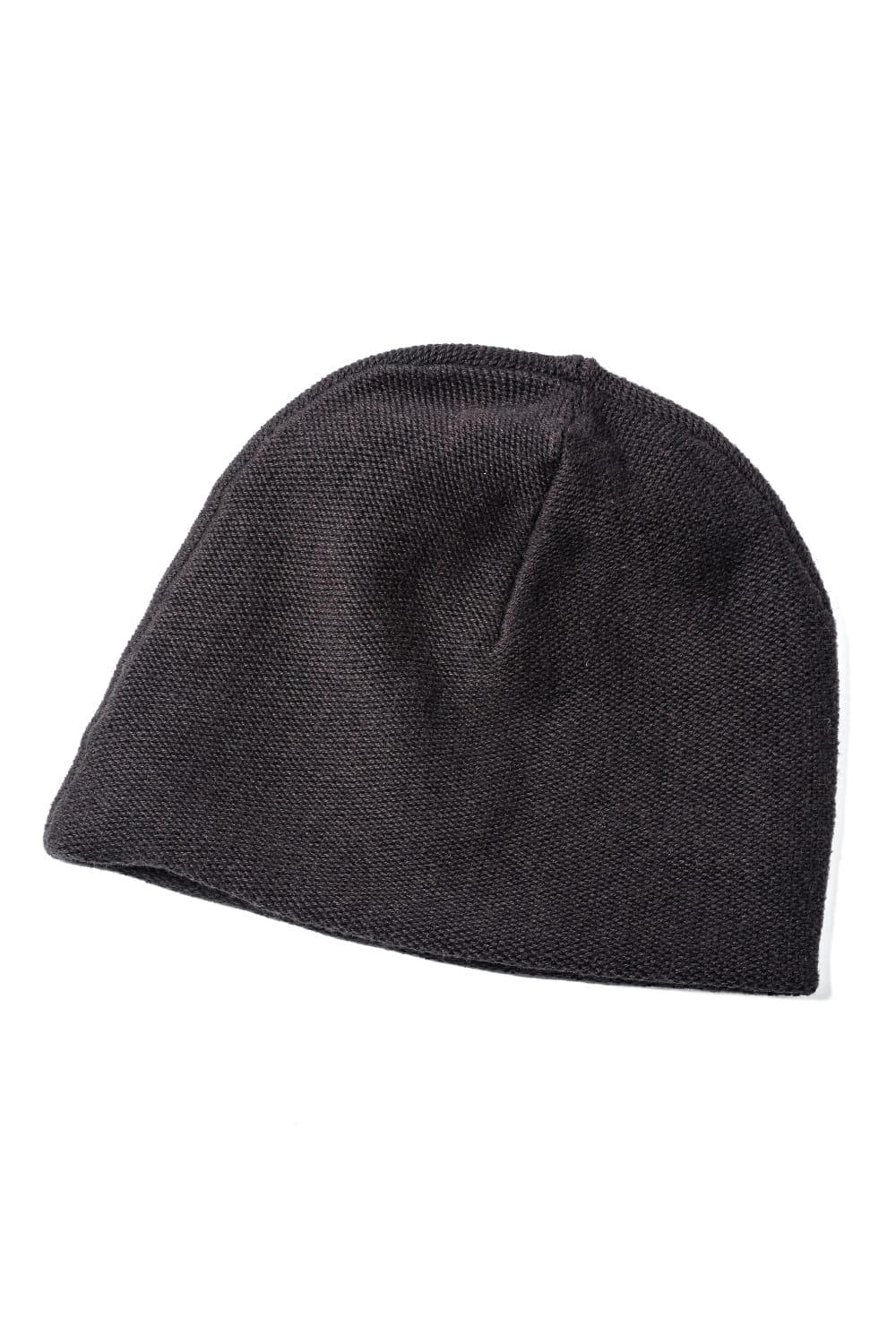 Knit cap cotton / cashmere Chocolate