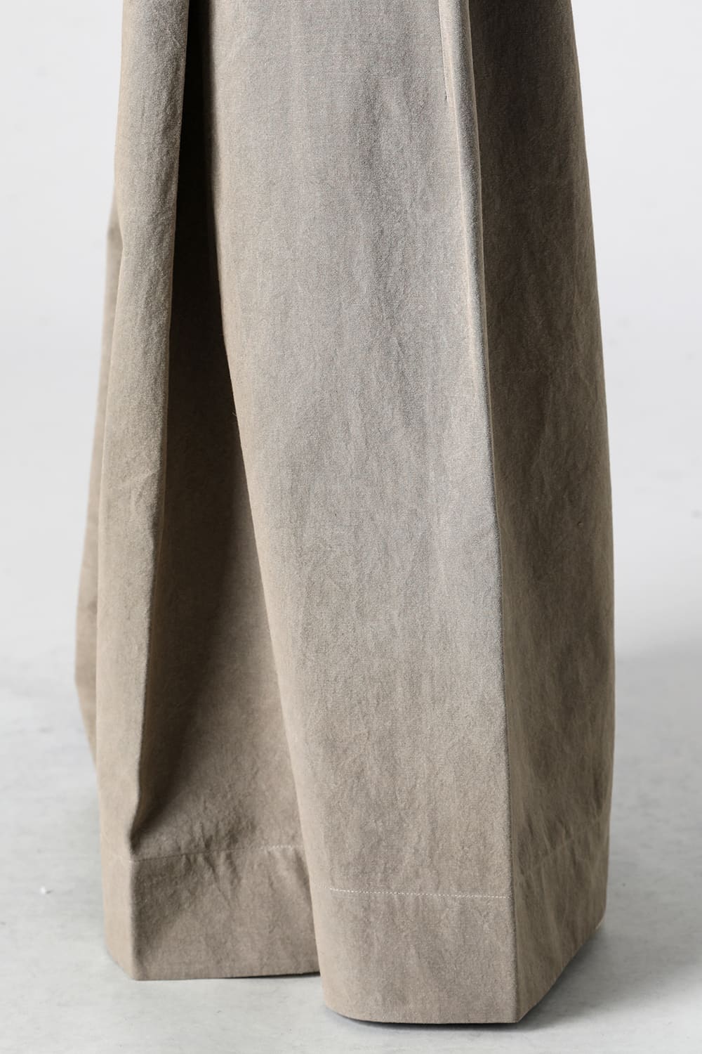 TROUSERS#77 Coffee Binchotan Fine Canvas