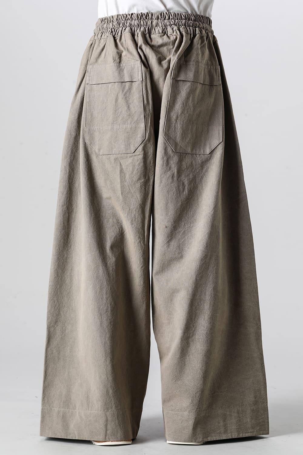 TROUSERS#77 Coffee Binchotan Fine Canvas