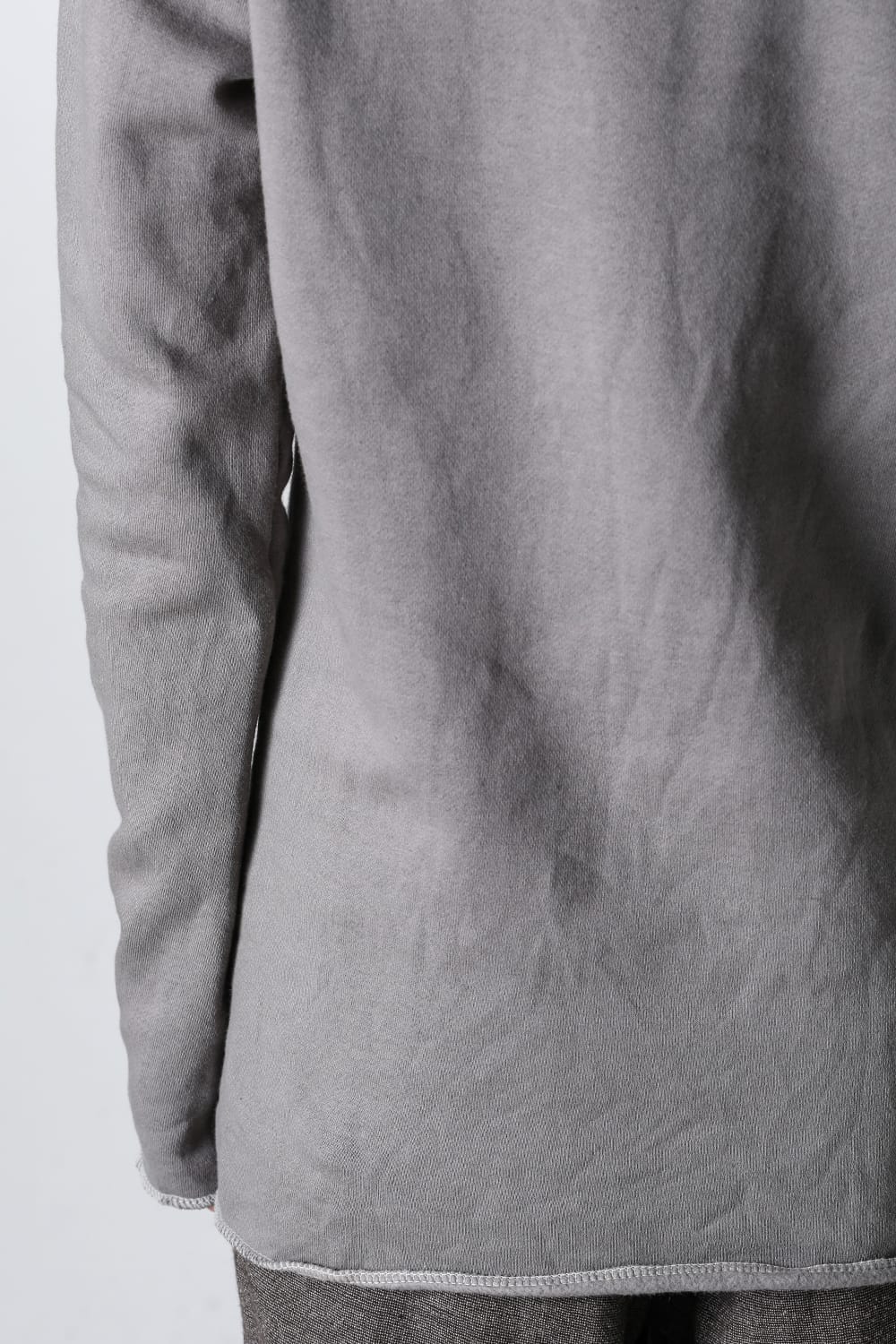 Fleece lining Cottton Bottle Neck Grey