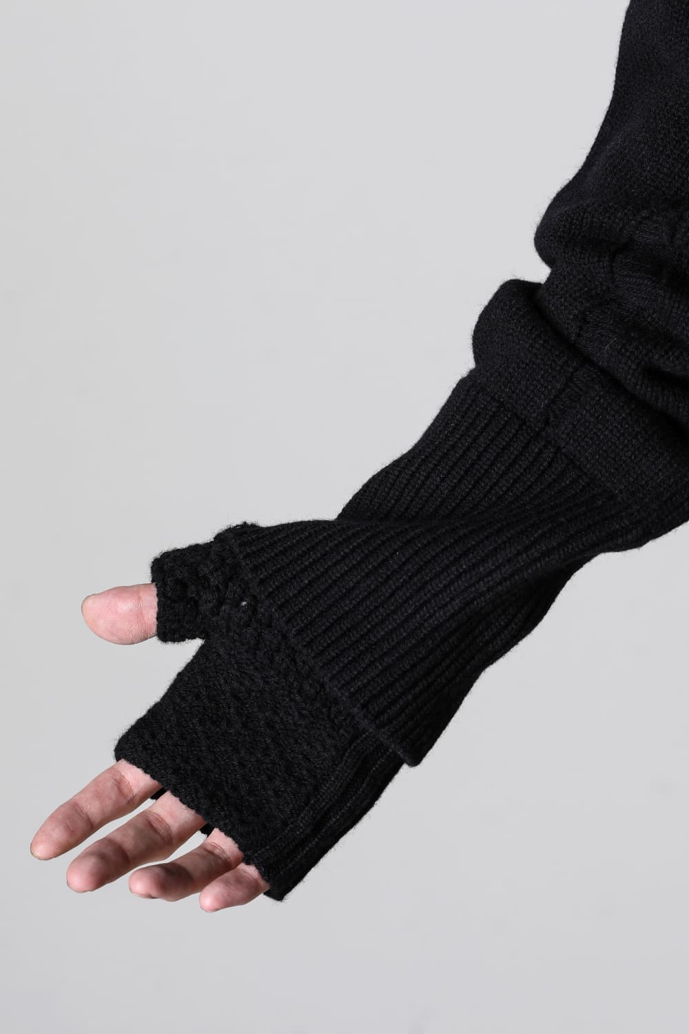 Glove TRANSIT Super Fine Merino Wool Black
