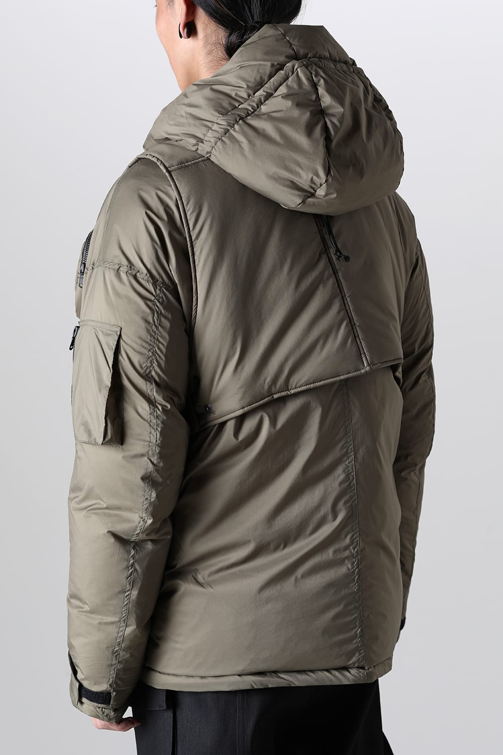 ダウンジャケット カーキ