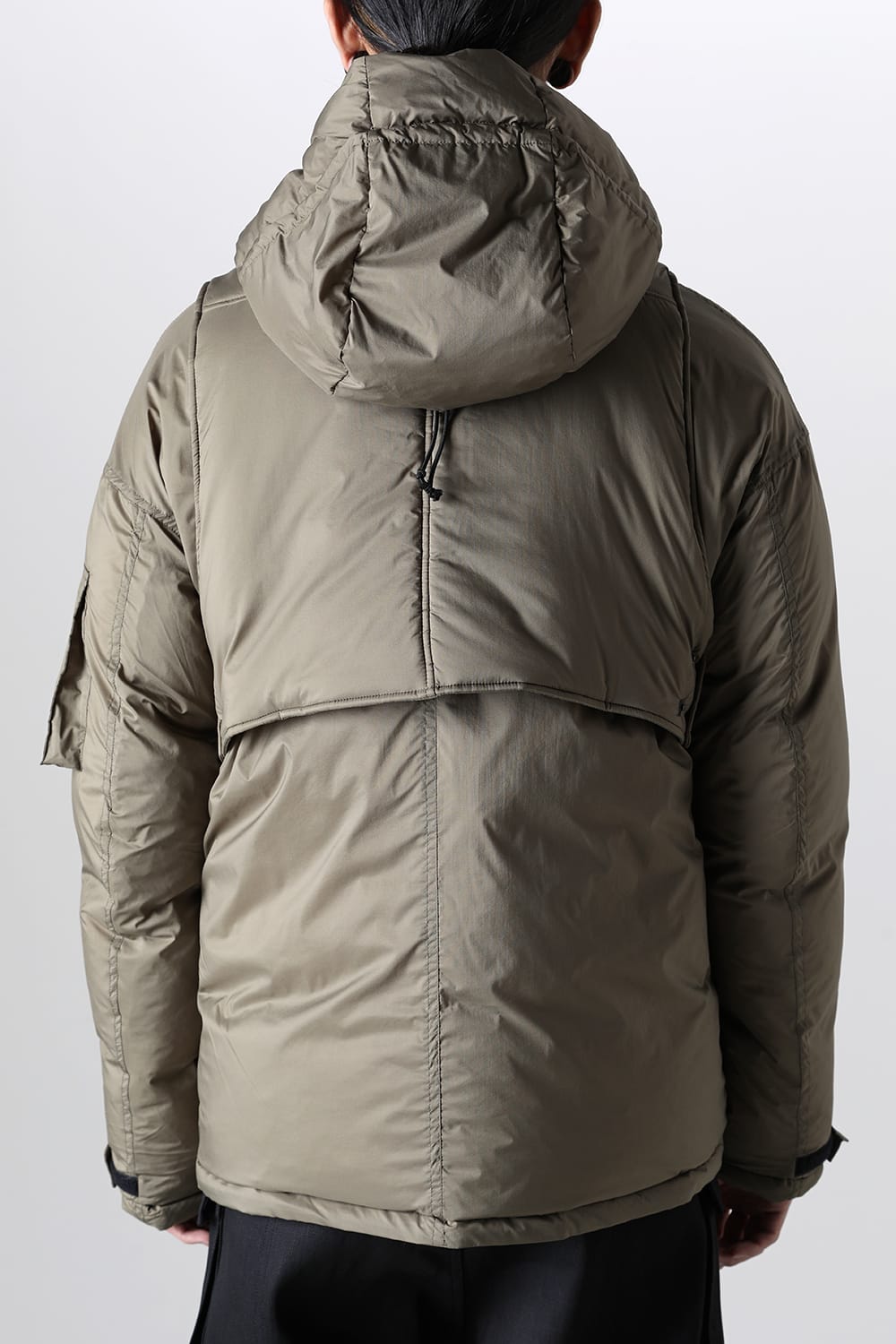 ダウンジャケット カーキ