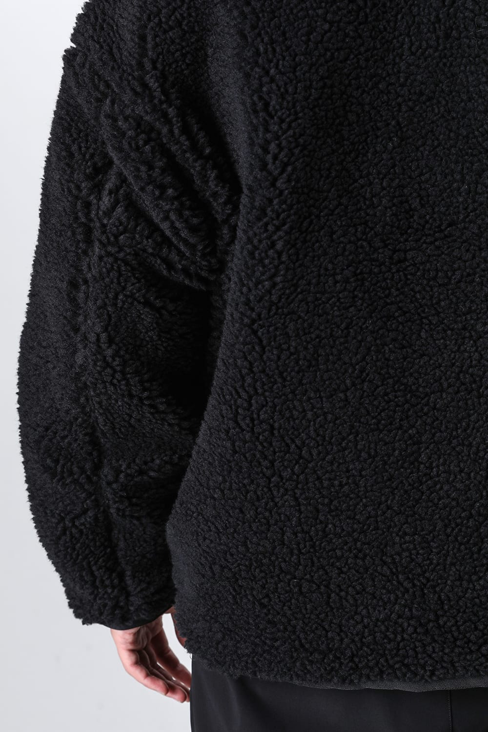 リバーシブル ボア ジャケット