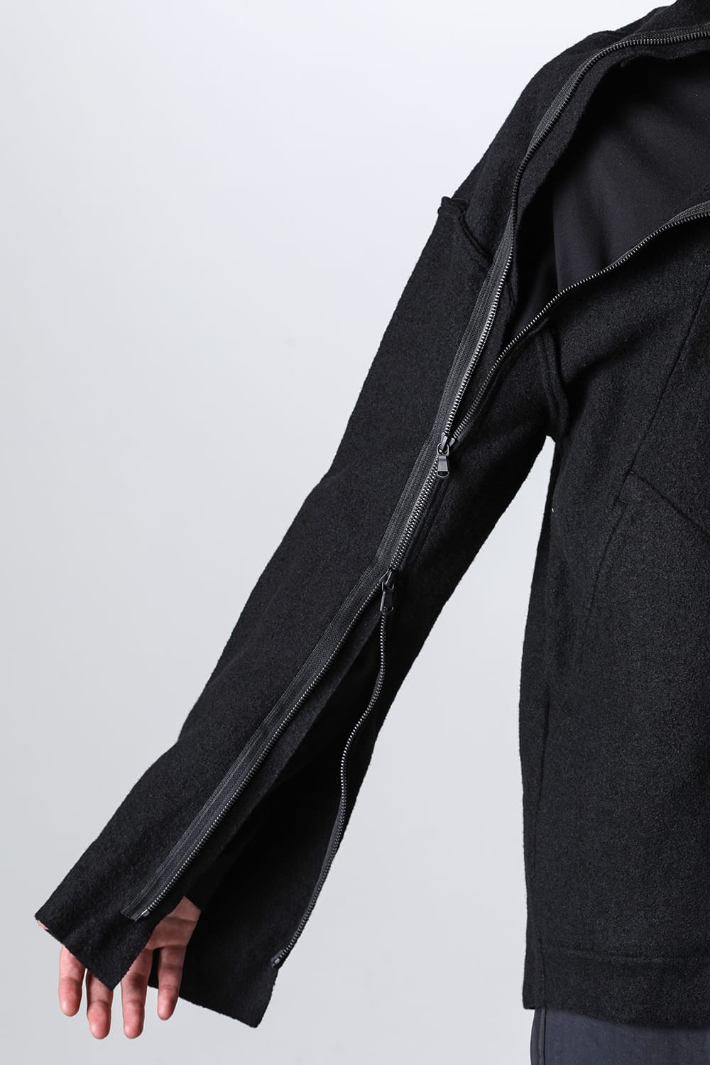 Fulling Pullover Jacket Black