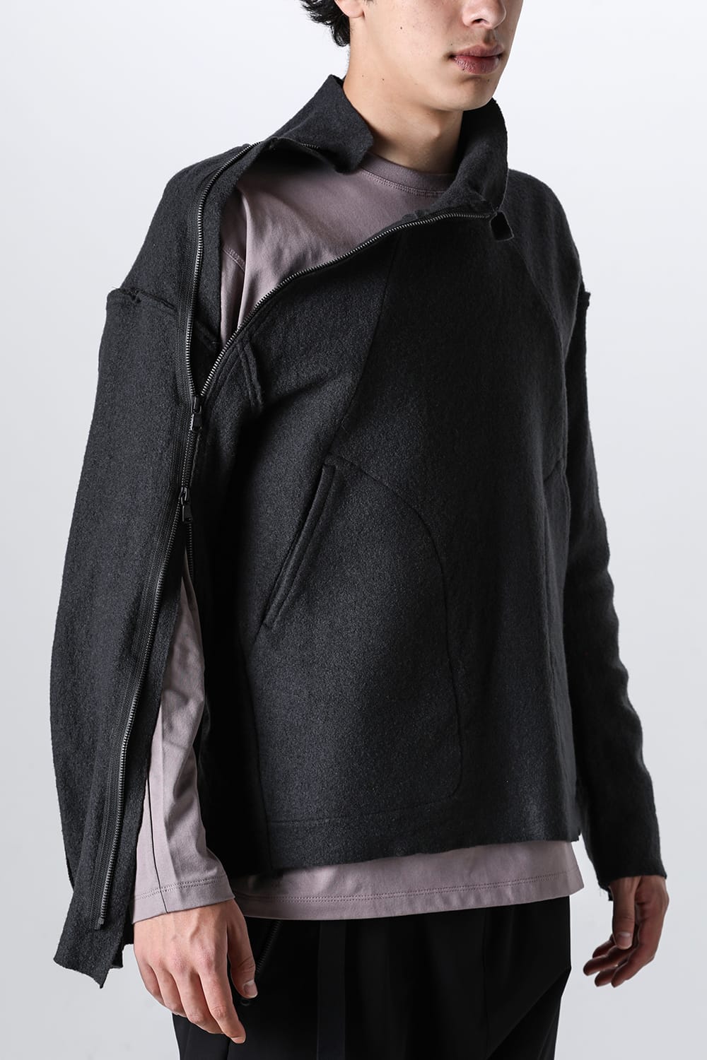 Fulling Pullover Jacket Gray