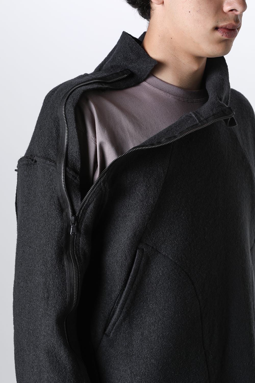 Fulling Pullover Jacket Gray