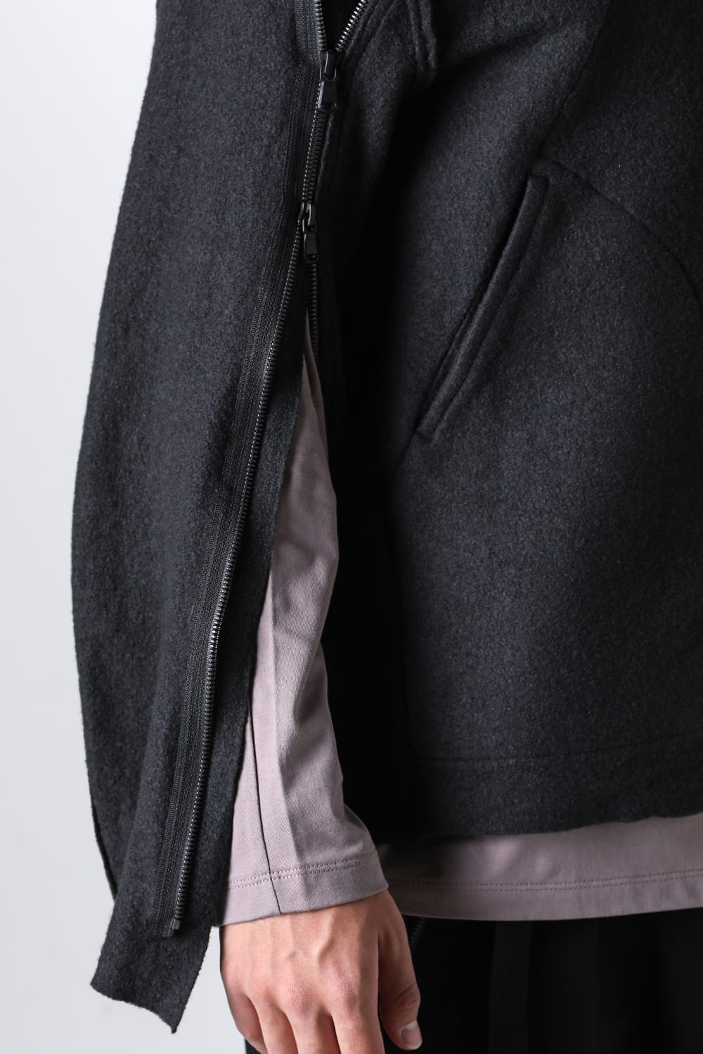 Fulling Pullover Jacket Gray