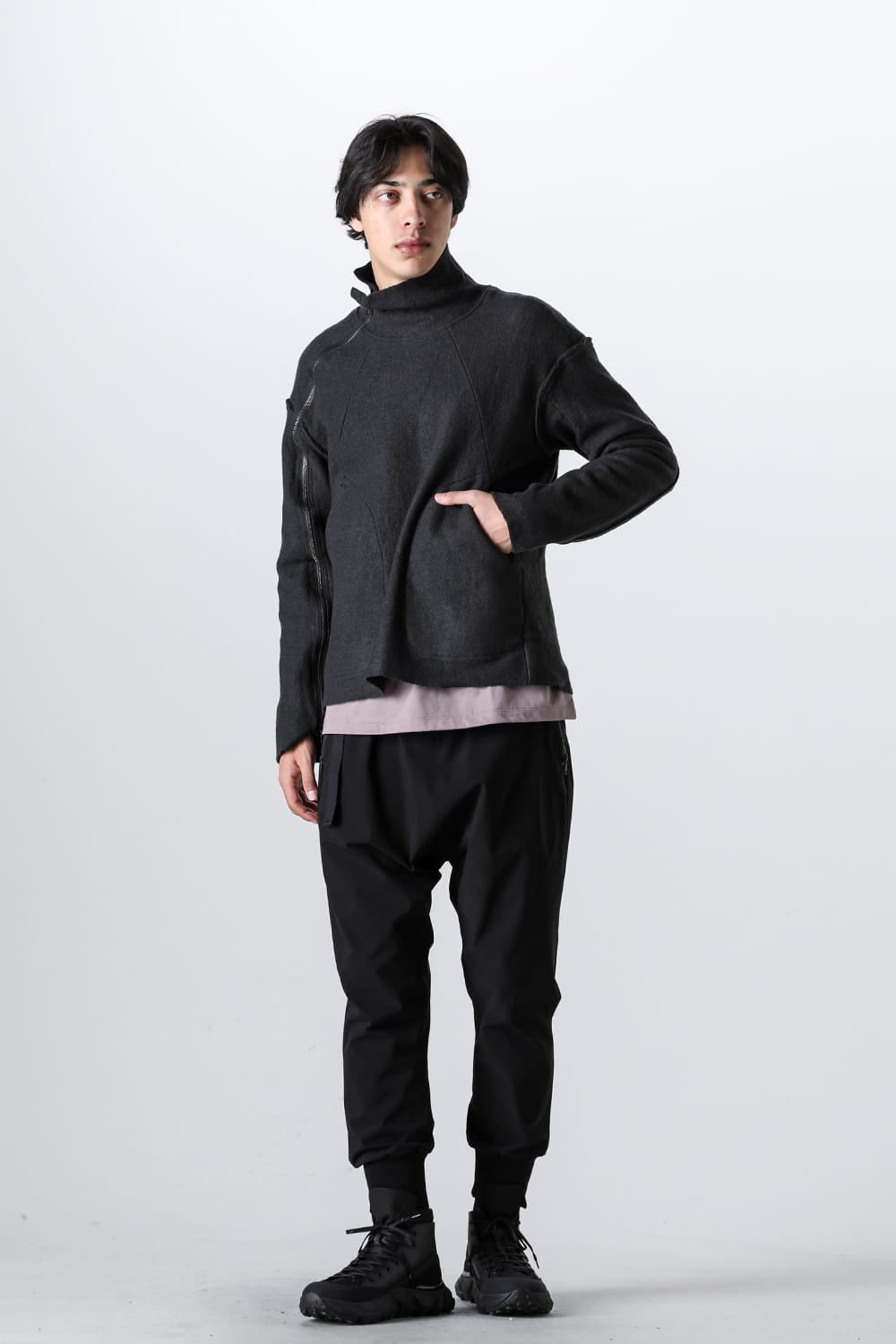 Fulling Pullover Jacket Gray