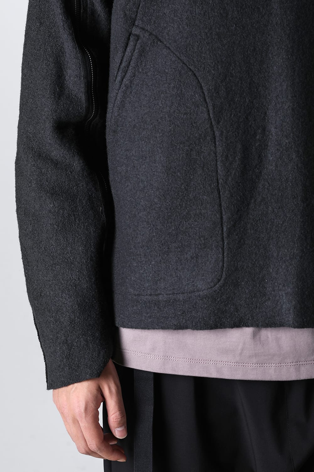 Fulling Pullover Jacket Gray