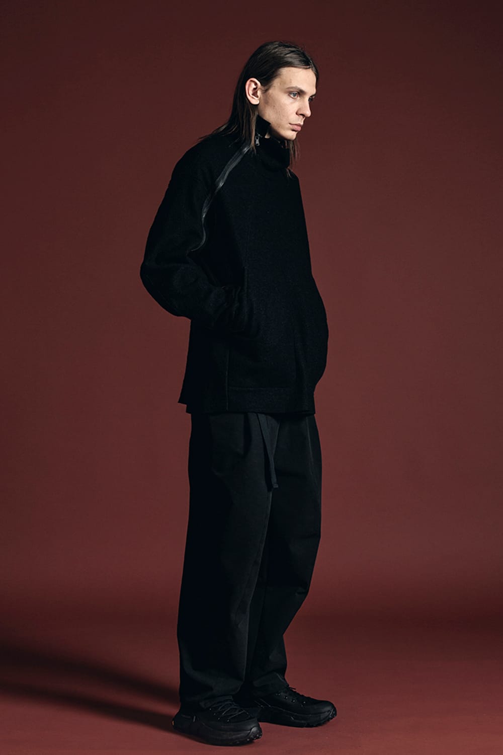 Fulling Pullover Jacket Black