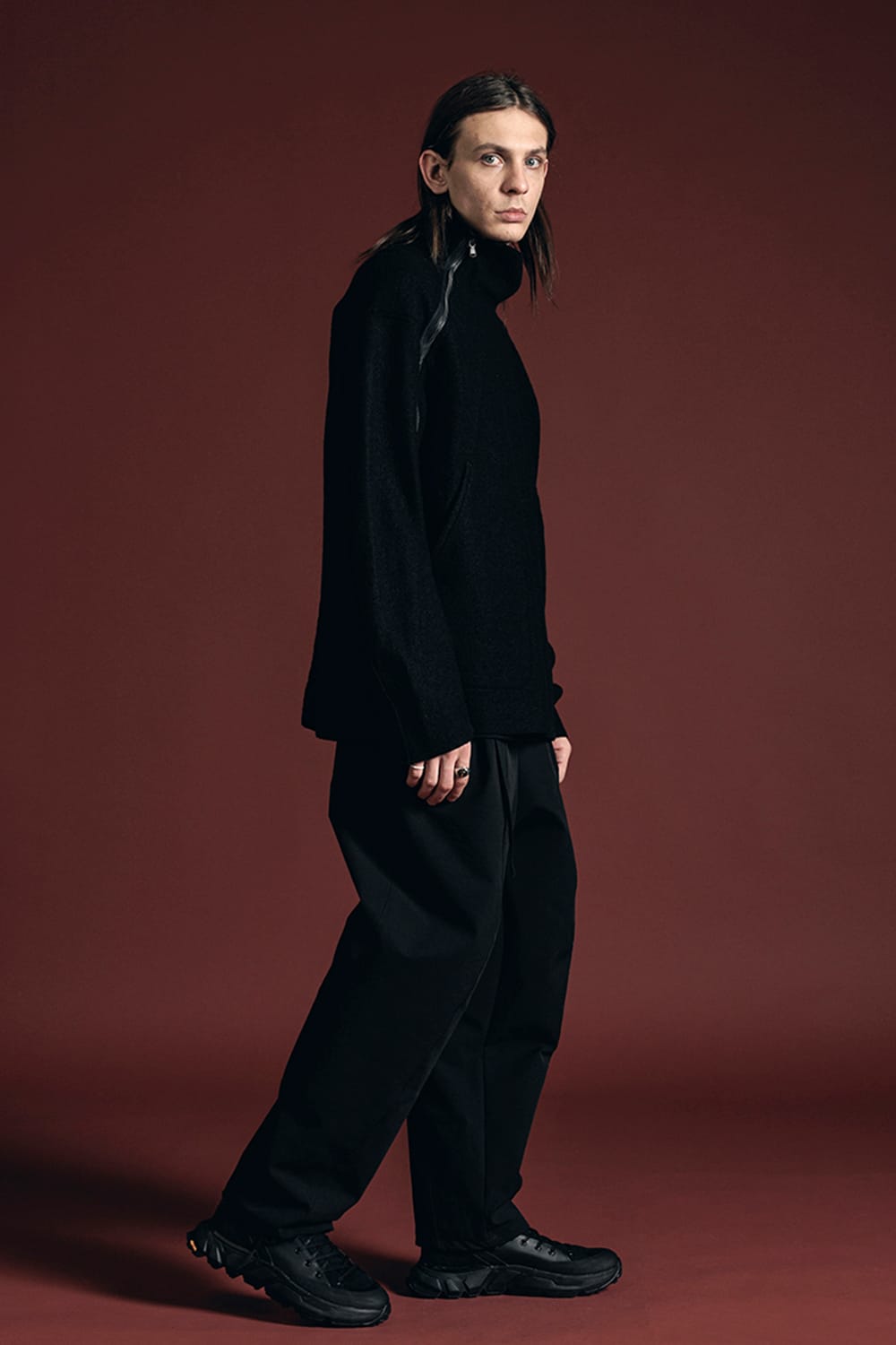 Fulling Pullover Jacket Black