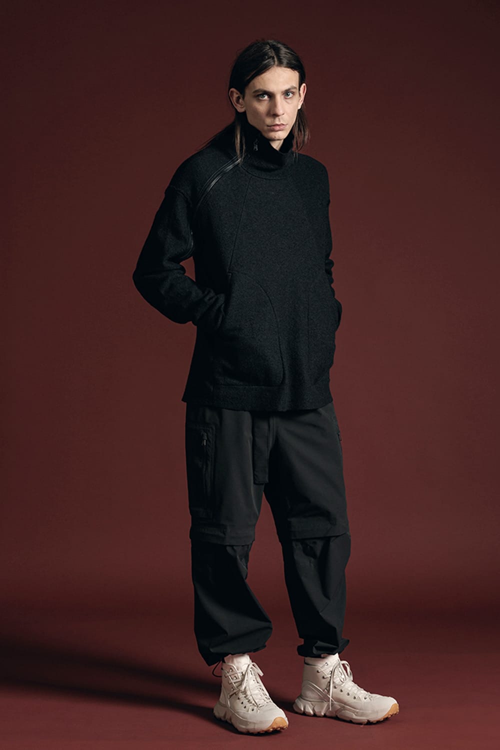 Fulling Pullover Jacket Gray