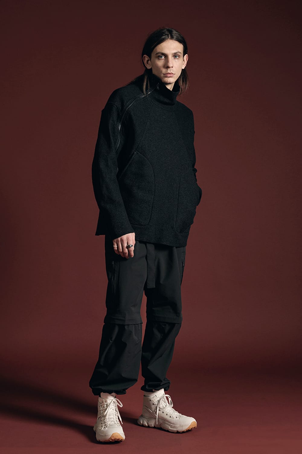 Fulling Pullover Jacket Gray