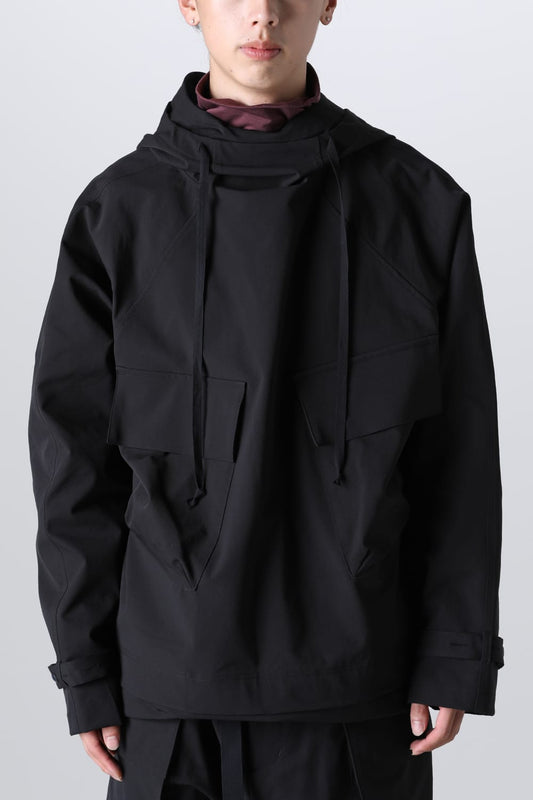 Water Repellency Anorak Black