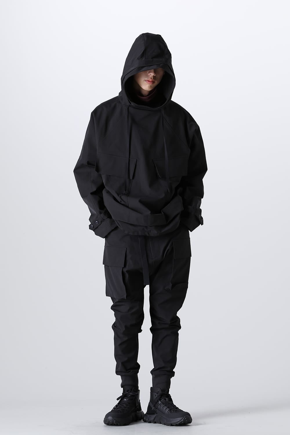 Water Repellency Anorak Black