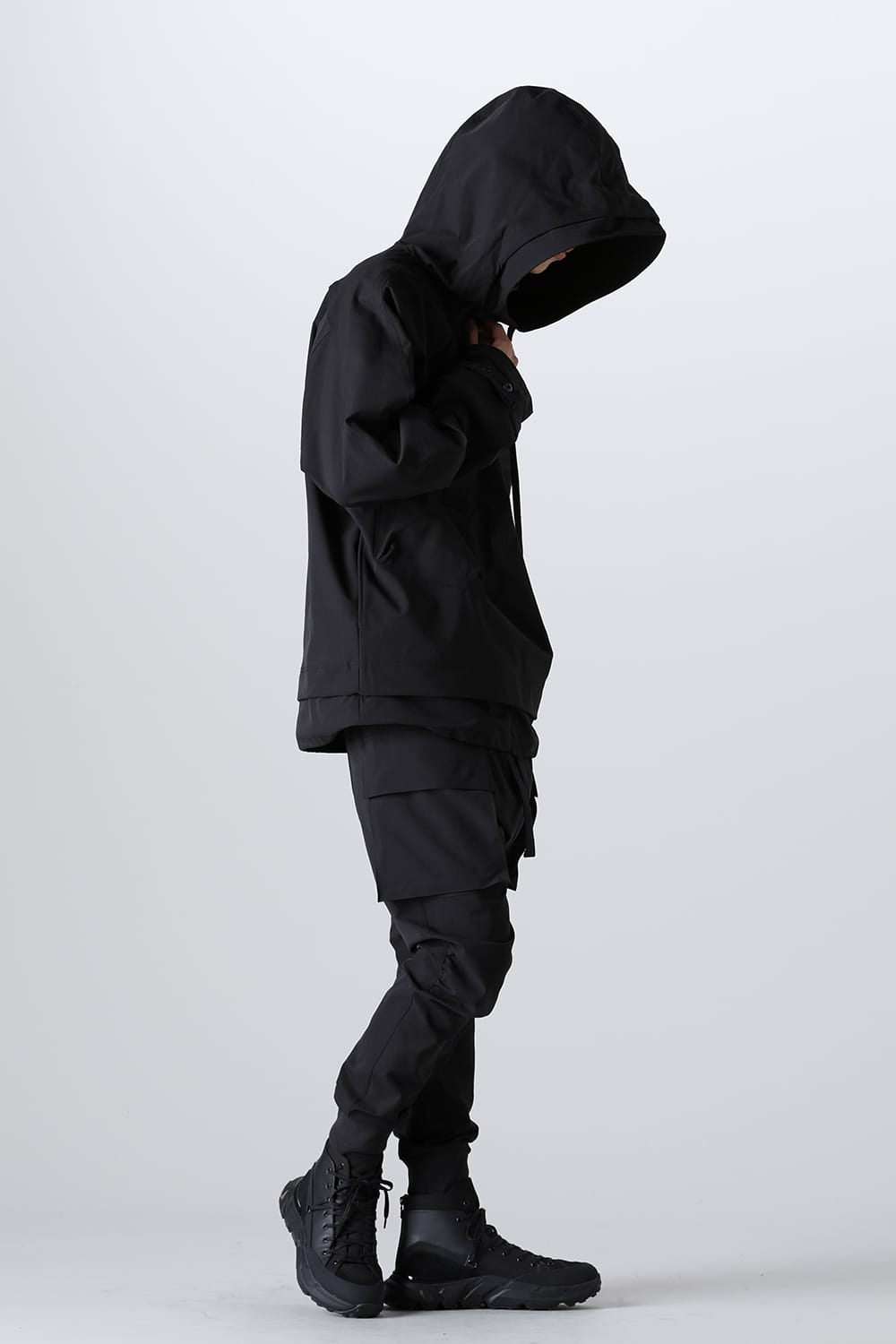 Water Repellency Anorak Black