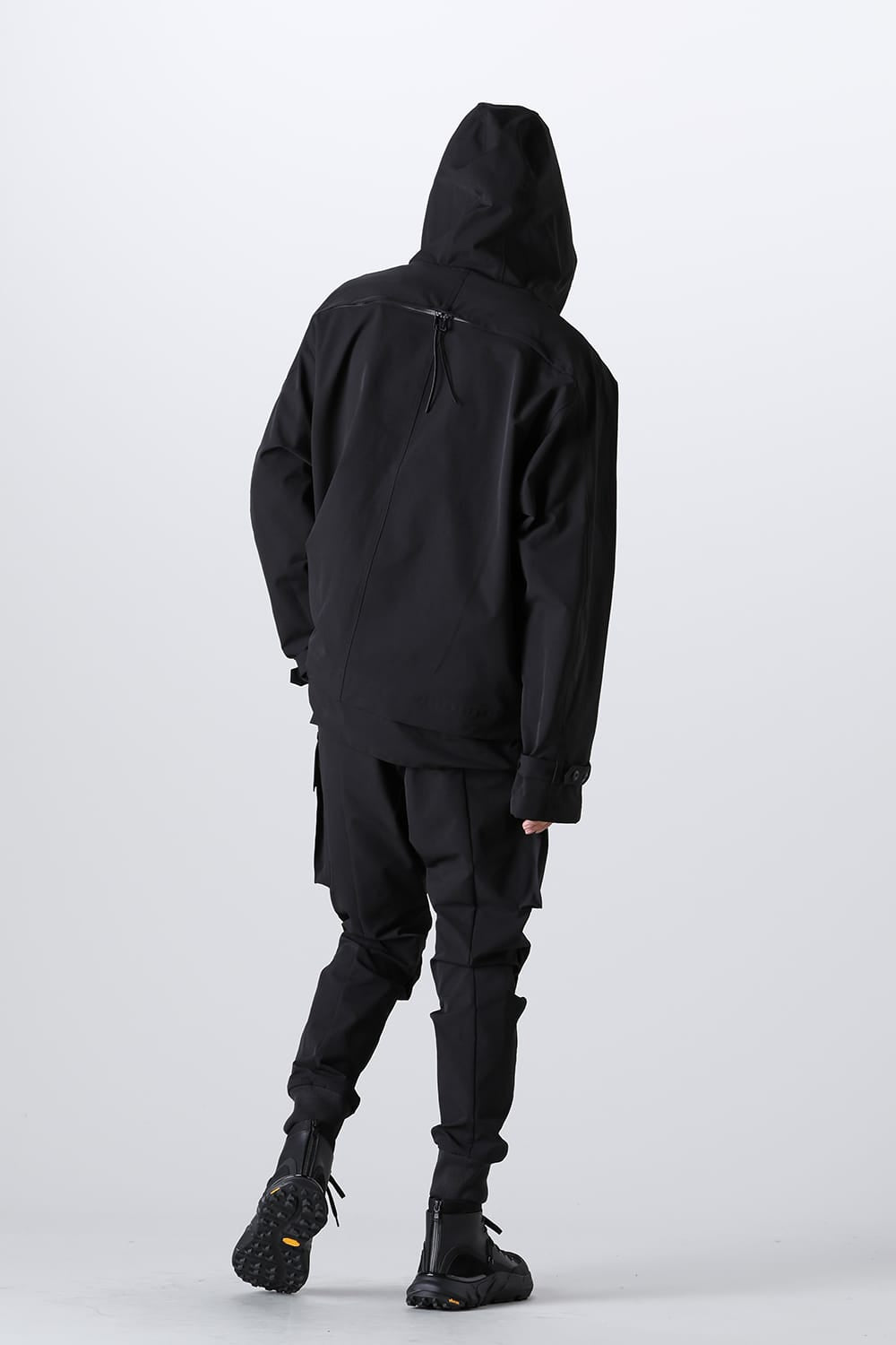 Water Repellency Anorak Black