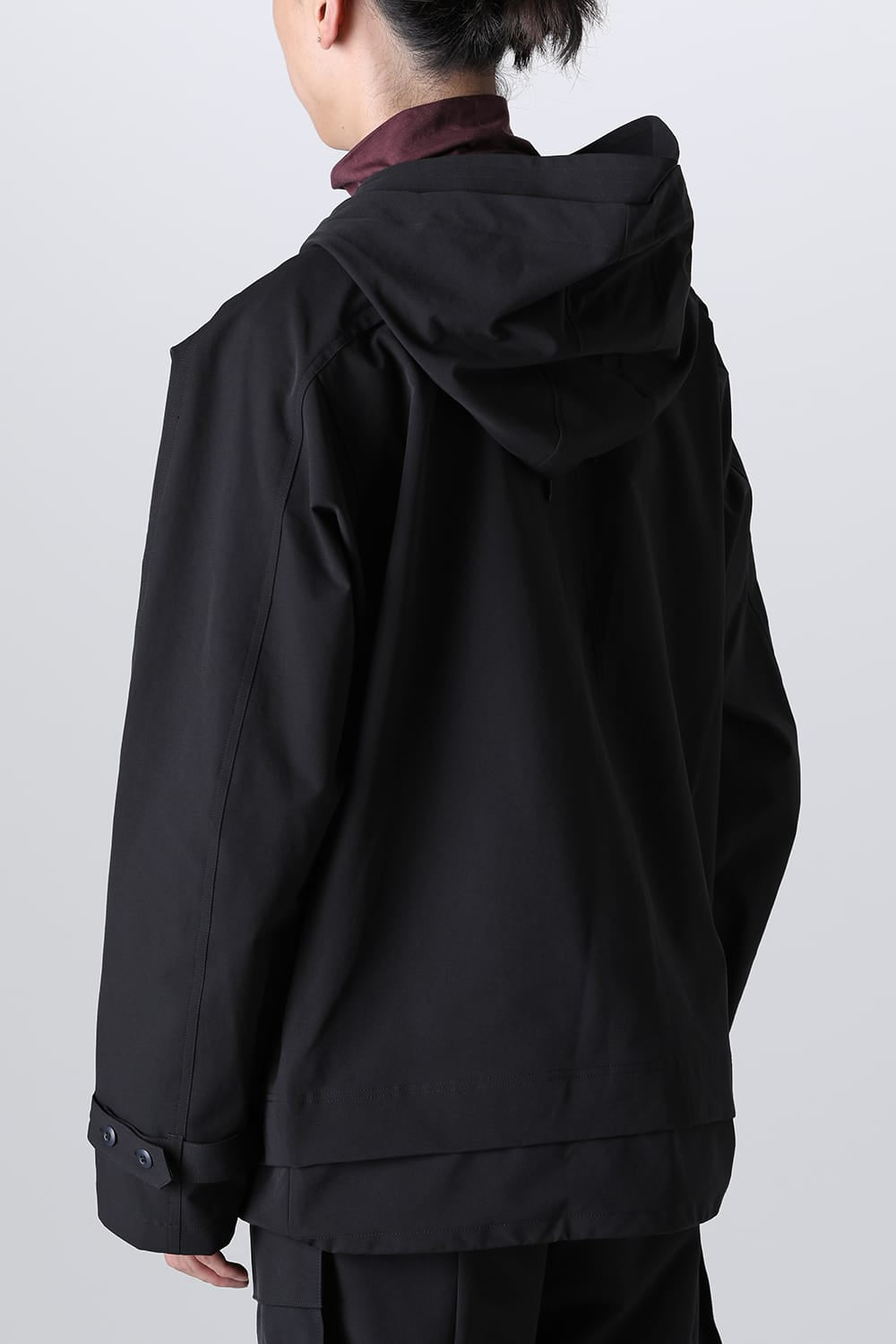 Water Repellency Anorak Black