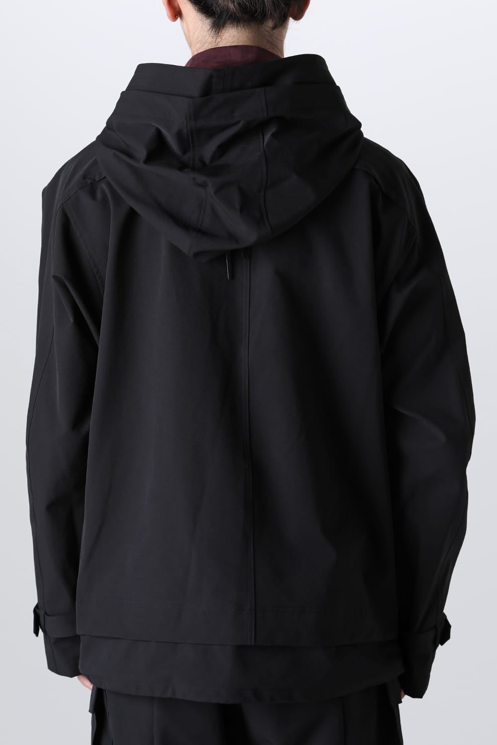 Water Repellency Anorak Black