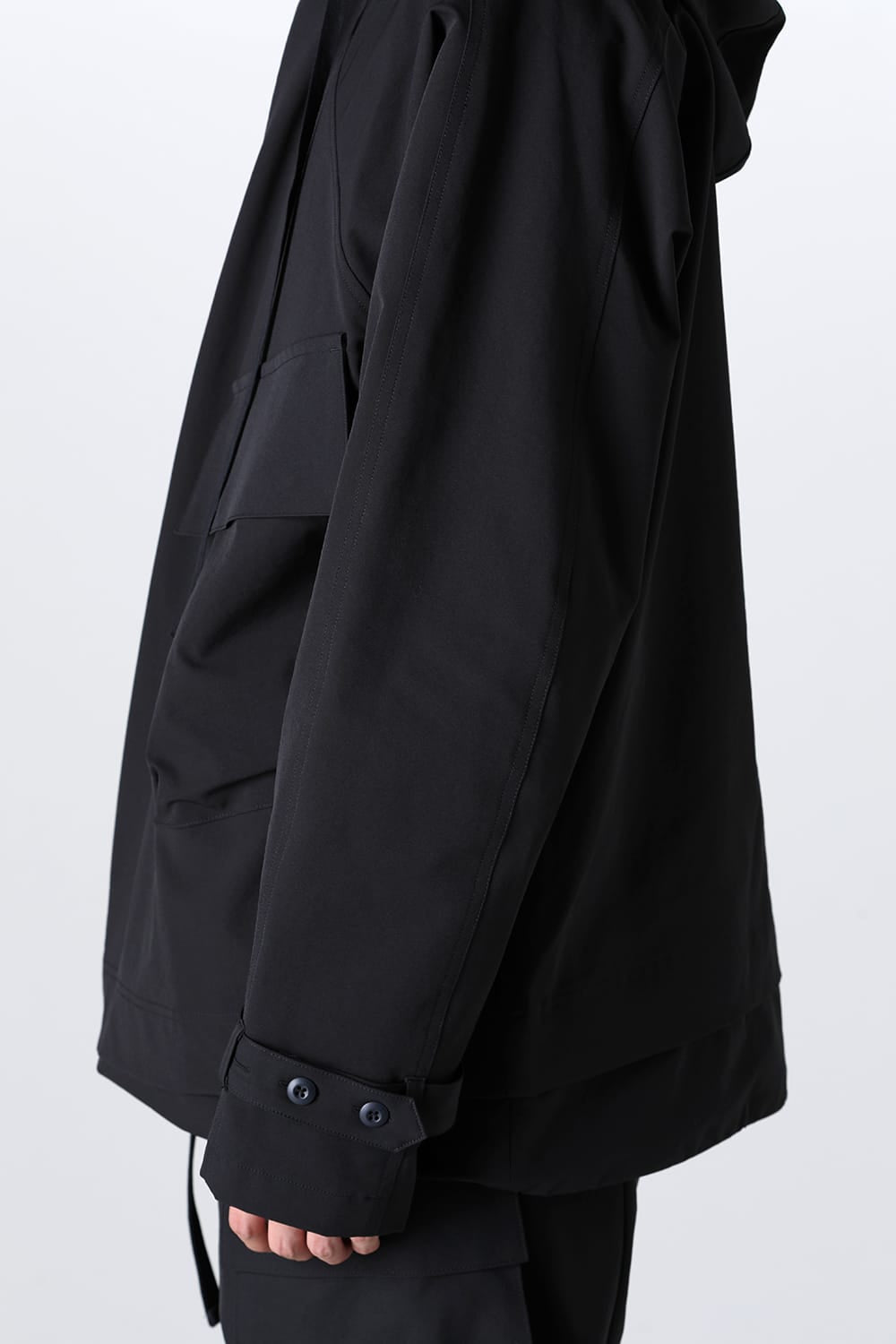 Water Repellency Anorak Black