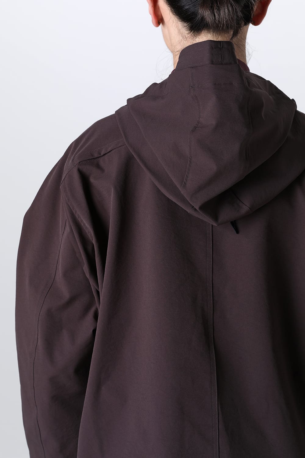 Water Repellency Anorak Dark Brown