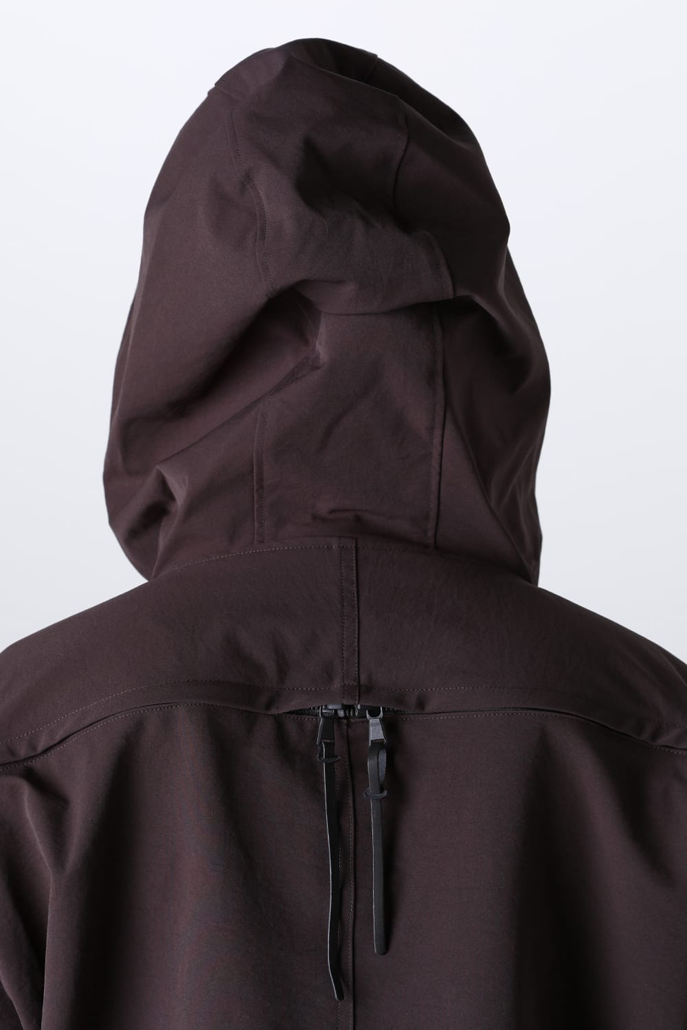 Water Repellency Anorak Dark Brown