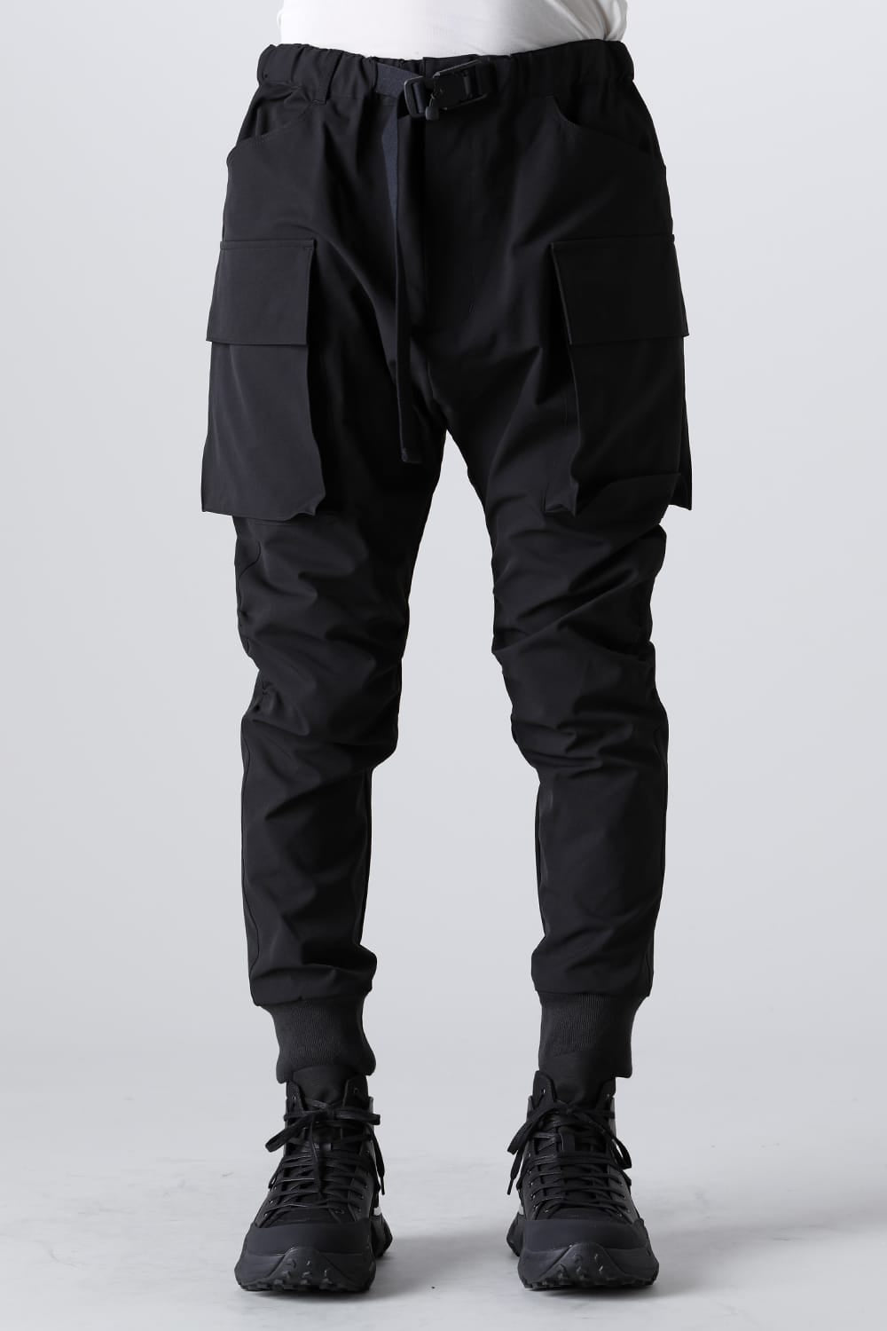 Water Repellency Cargo Pants Black