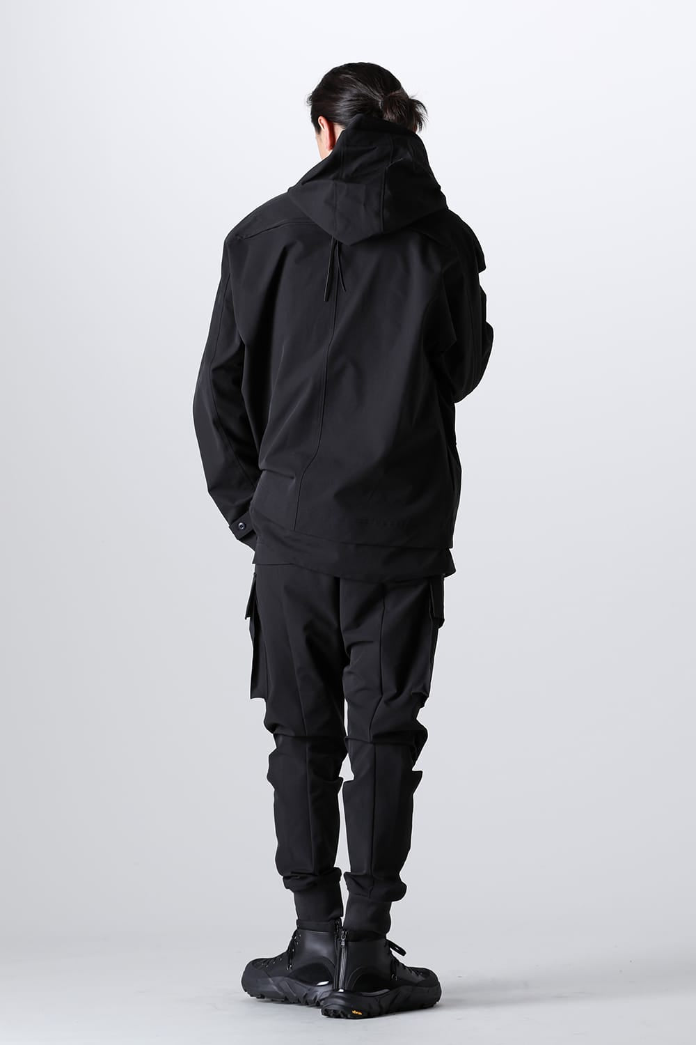 Water Repellency Cargo Pants Black